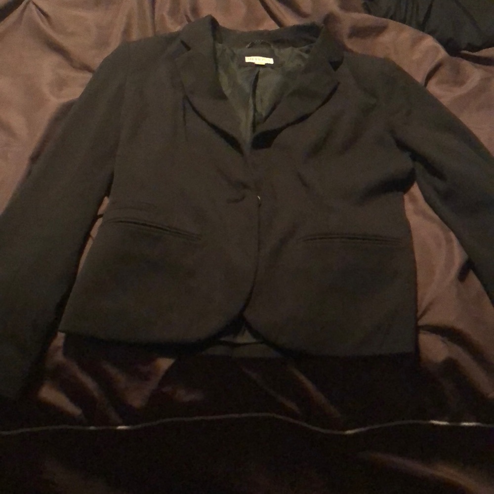 Black suit jacket